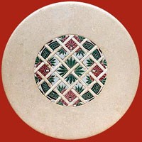 Piastrella antica in maiolica (lavorazioni) 98